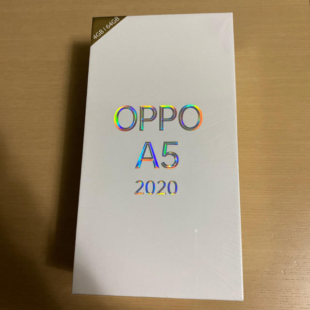 SIMフリー OPPO A5 64GB 2020 オッポA5 新品未開封の通販 by okabe's shop｜ラクマ