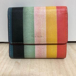 ポールスミス(Paul Smith)のポールスミス  アーティストストライプ 三つ折り財布(財布)