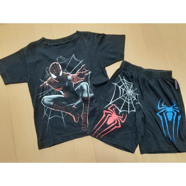 MARVEL(マーベル)のスパイダーマン　半袖ハーフパンツセット キッズ/ベビー/マタニティのキッズ服男の子用(90cm~)(パジャマ)の商品写真