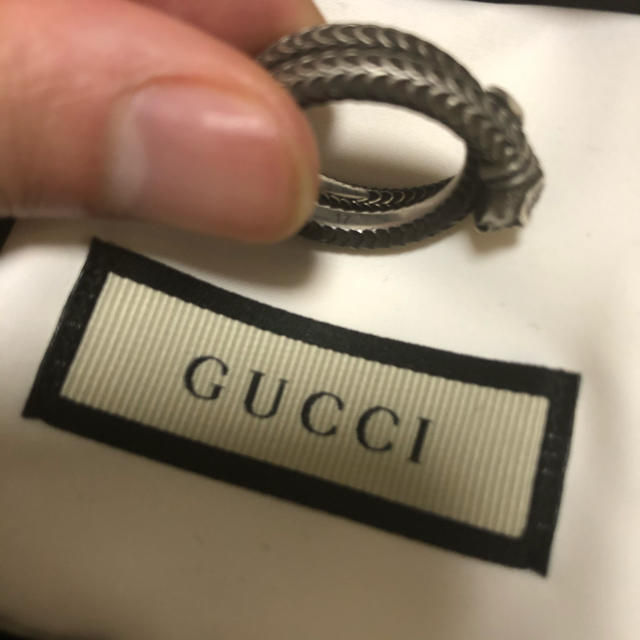 Gucci(グッチ)のgucci グッチ　スネーク　蛇　リング　 メンズのアクセサリー(リング(指輪))の商品写真