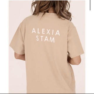 アリシアスタン(ALEXIA STAM)のalexia stam ロゴTシャツ(Tシャツ(半袖/袖なし))