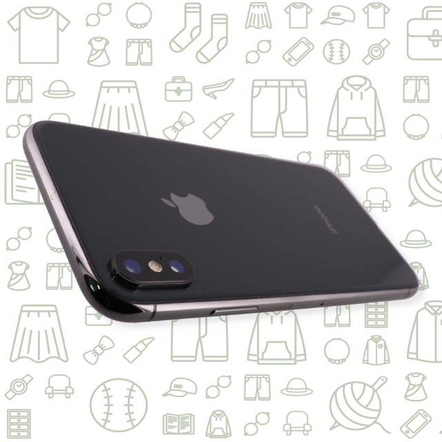 iPhone(アイフォーン)の【B】iPhoneX/64/SIMフリー スマホ/家電/カメラのスマートフォン/携帯電話(スマートフォン本体)の商品写真