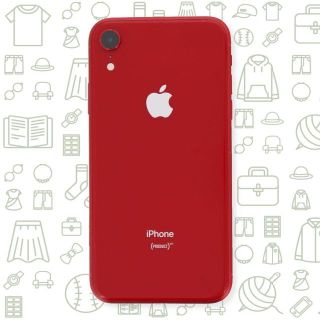 アイフォーン(iPhone)の【C】iPhoneXR/64/SIMフリー(スマートフォン本体)