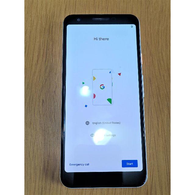 Google pixel3a 64GB ホワイト 美品 simロック解除済み | svetinikole ...