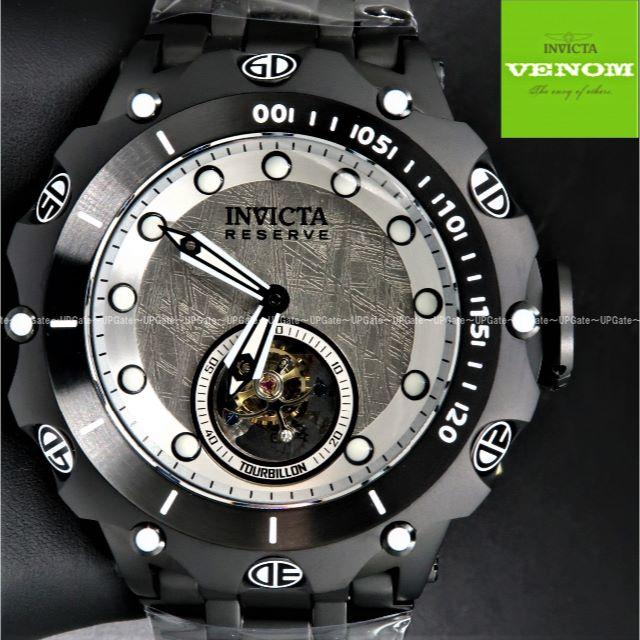 最強★トゥールビヨン＆隕石文字盤　INVICTA Venom 3256332563メーカー定価