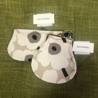 マリメッコ(marimekko)のmarimekko マリメッコ がま口ポーチ 2個セット(ポーチ)