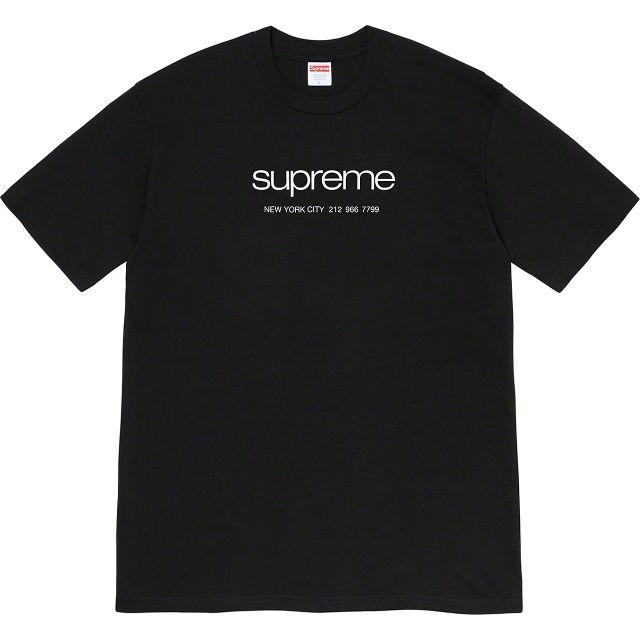 Supreme Shop Tee Black Tシャツ ブラック 黒 Mサイズ注意事項