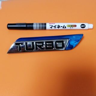 TURBOエンブレム(車外アクセサリ)