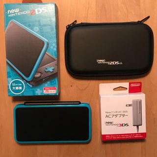 new Nintendo 2DS LL 本体＋ケース＋ソフト