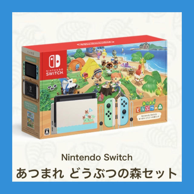 ニンテンドーNintendo Switch ニンテンドー スイッチ 本体 どう森 同梱版