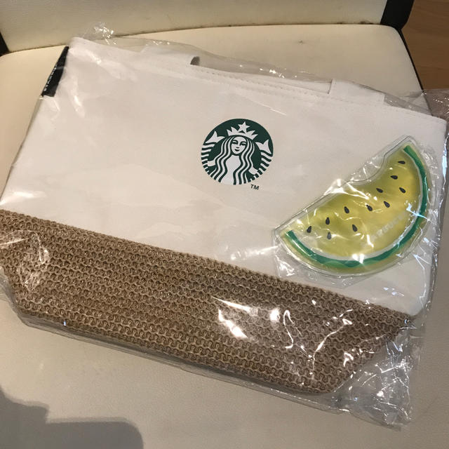 Starbucks Coffee(スターバックスコーヒー)のスタバ　保冷バッグ レディースのバッグ(トートバッグ)の商品写真