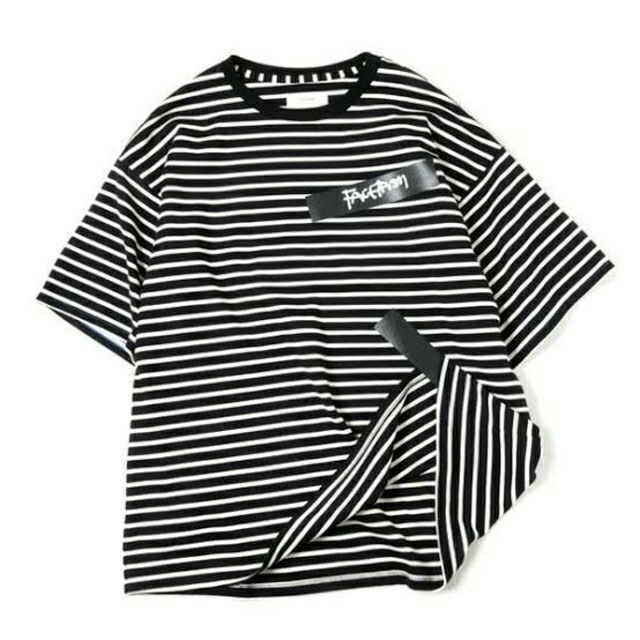 新品未使用 タグ付き FACETASM TAPE BIG TEE BLACKメンズ