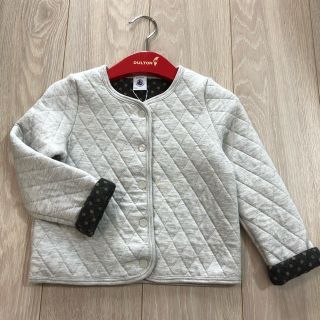 プチバトー(PETIT BATEAU)のプチバトー＊キルティングカーディガン(カーディガン)