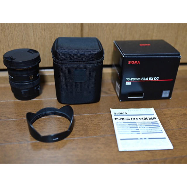 SIGMA 10-20mm F3.5 EX DC HSM (Canonマウント) レンズ(ズーム) SIGMA 10-20mm F3.5 EX DC HSM (Canonマウント) レンズ(ズーム)