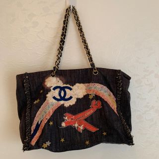 シャネル(CHANEL)のデニムショルダーバッグ(ショルダーバッグ)