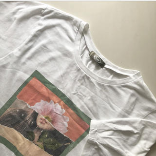 ニコアンド(niko and...)のきぬ様専用　袖タックプリントTシャツ　(Tシャツ(半袖/袖なし))
