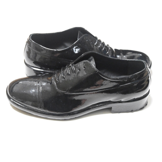 Maison Margiela enamel dress shoes