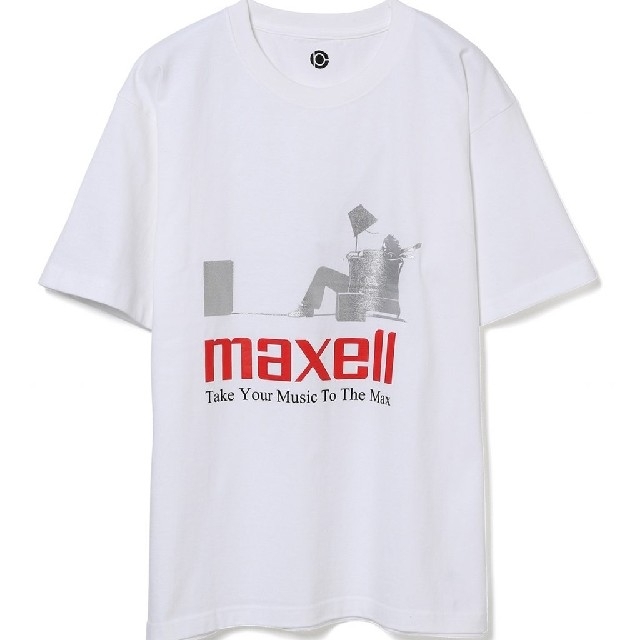 【値下げ】Travis Scott maxell Tシャツ マクセル | フリマアプリ ラクマ