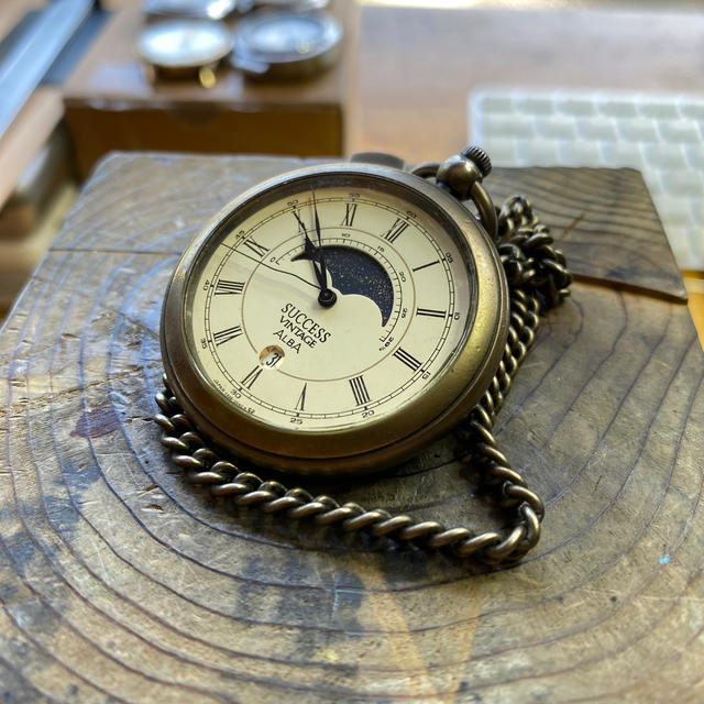 SEIKO(セイコー)の値下げセイコー懐中時計　電池交換済み メンズの時計(腕時計(アナログ))の商品写真