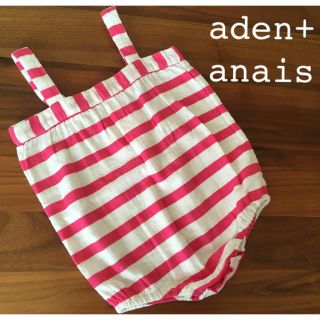 エイデンアンドアネイ(aden+anais)のエイデンアンドアネイ　キャミロンパース　オールインワン(ロンパース)