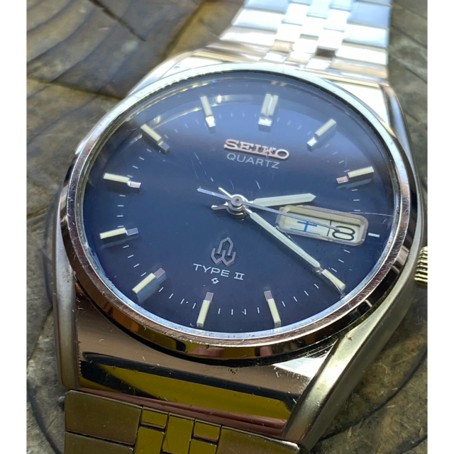 SEIKO(セイコー)の値下げセイコークオーツTYPEⅡ 電池交換済み メンズの時計(腕時計(アナログ))の商品写真