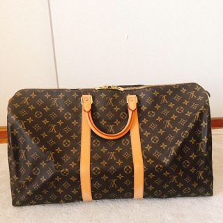 ルイヴィトン(LOUIS VUITTON)のヴィトン キーポル55 紙袋付き(トラベルバッグ/スーツケース)