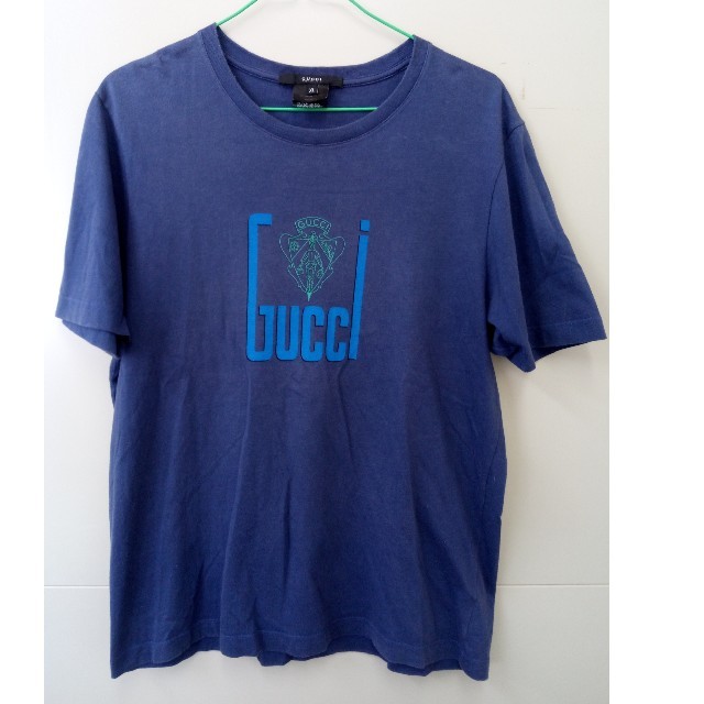 Gucci(グッチ)のグッチ イタリア製 ロゴ クルーネック 半袖 Tシャツ  レディースのトップス(Tシャツ(半袖/袖なし))の商品写真