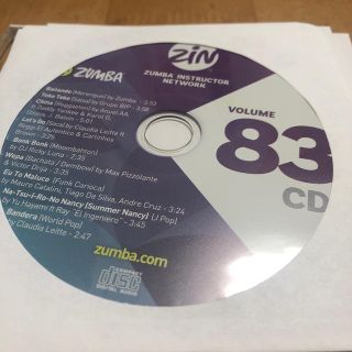 Zumba CD 83ヨッちゃま様専用(スポーツ/フィットネス)