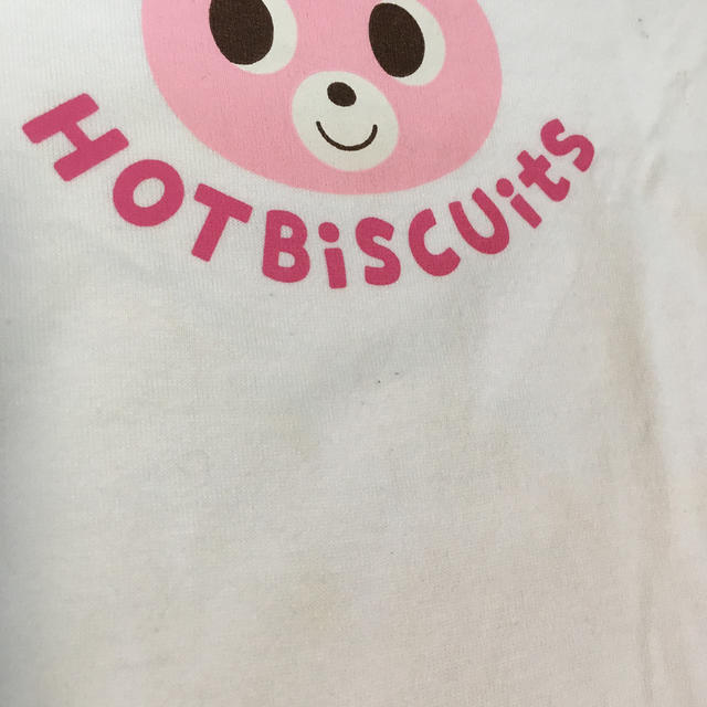 HOT BISCUITS(ホットビスケッツ)のホットビスケット　長袖ロンパース キッズ/ベビー/マタニティのベビー服(~85cm)(ロンパース)の商品写真