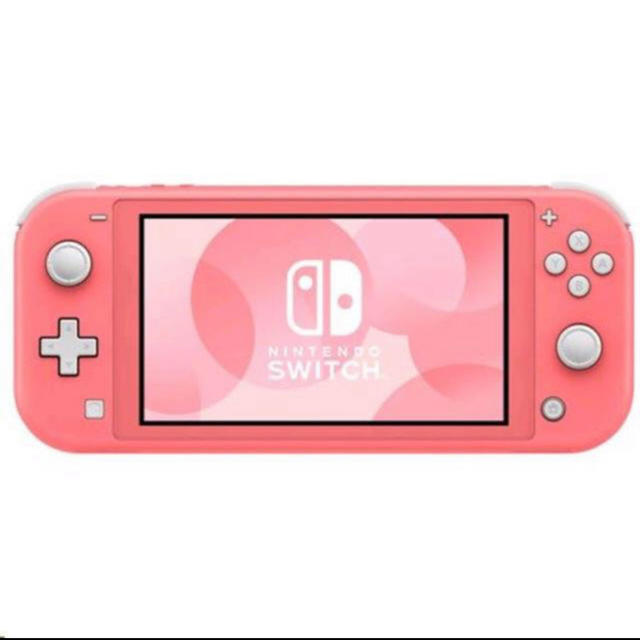 家庭用ゲーム機本体新品現品　スイッチ　Nintendo Switch Lite ライト コーラル