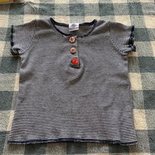 プチバトー(PETIT BATEAU)のプチバトー  半袖ボーダーTシャツ(Ｔシャツ)