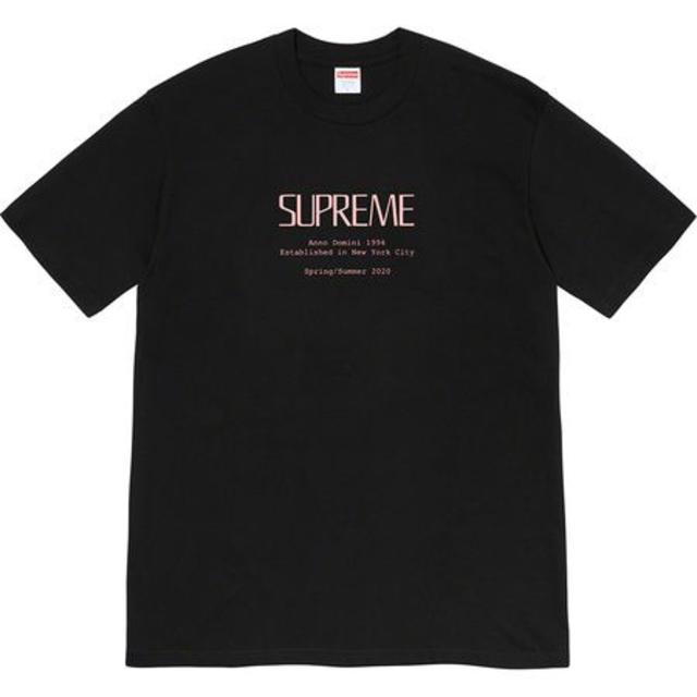 Supreme(シュプリーム)のXL Supreme Anno Domini Tee Black メンズのトップス(Tシャツ/カットソー(半袖/袖なし))の商品写真