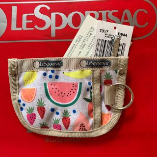 レスポートサック(LeSportsac)の新品！レスポートサック　キーコインポーチ(コインケース)