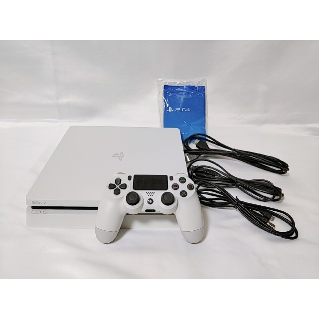 PS4 グレイシャーホワイト 薄型 CUH-2000A 500GB