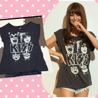 ザキッス(THE KISS)のKISSのティシャツ(Tシャツ(半袖/袖なし))