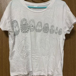 ニコアンド(niko and...)のNiko and… マトリョーシカTシャツ(Tシャツ(半袖/袖なし))