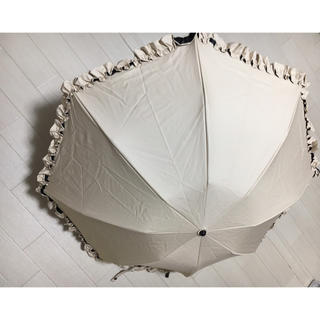 芦屋ロサブラン 100%遮光日傘３段折りベージュ(傘)