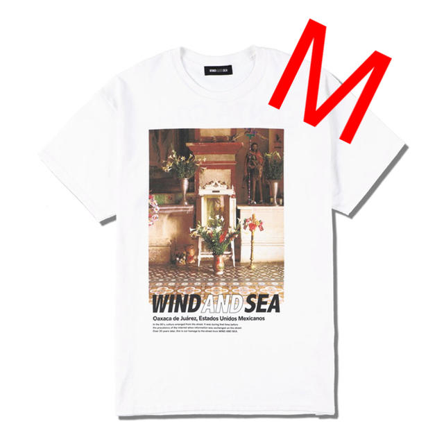 WIND AND SEA SANTA CRUZ TEE M Tシャツ 白