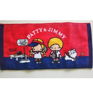 ◼️ PATTY & JIMMY ポケットタオル テニス(キャラクターグッズ)