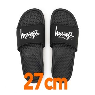 ステューシー(STUSSY)のSTUSSY NIKE SLIDE SANDALS 27cm(サンダル)