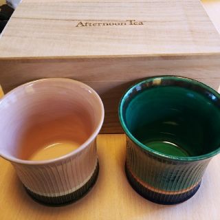 アフタヌーンティー(AfternoonTea)のafternoontea 陶器のペアカップ(グラス/カップ)