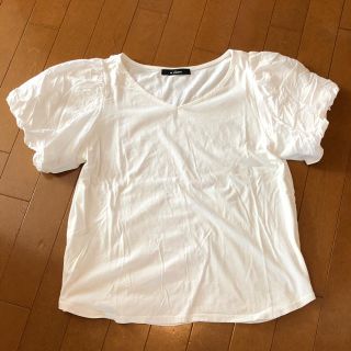 ダブルクローゼット(w closet)のレディーストップス(カットソー(半袖/袖なし))