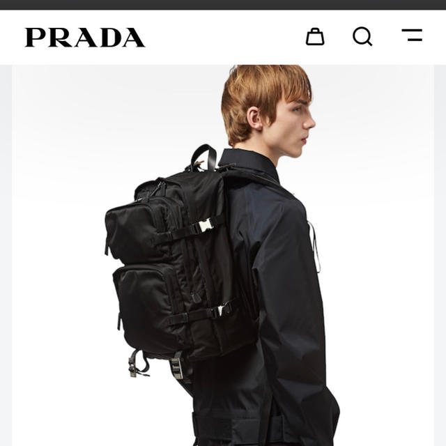 PRADA(プラダ)のプラダ　リュック　バックパック メンズのバッグ(バッグパック/リュック)の商品写真