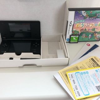 ニンテンドーDS(ニンテンドーDS)のDSi本体 おいでよどうぶつの森 nintendogs セット(家庭用ゲーム機本体)