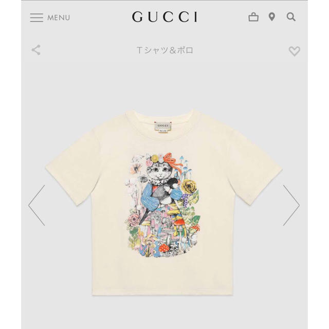 GUCCI ヒグチユウコ Tシャツ　キッズ12サイズ | フリマアプリ ラクマ