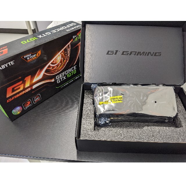 gigabyte　GTX1070 スマホ/家電/カメラのPC/タブレット(PCパーツ)の商品写真