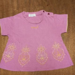 ベベ(BeBe)のTシャツ 80cm BEBE(Ｔシャツ)