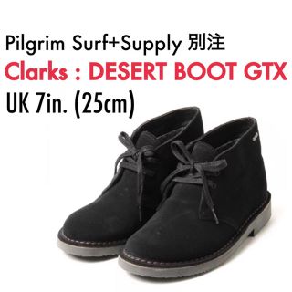 クラークス(Clarks)の美品｜別注 Clarks DESERT BOOT GTX UK7 25cm(ブーツ)