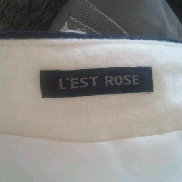 L'EST ROSE(レストローズ)のL' est rose のレーススカート レディースのスカート(ひざ丈スカート)の商品写真