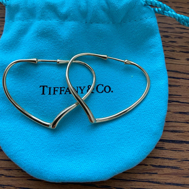 最終価格tiffany&co オープンハート　ピアス　ティファニーレディース